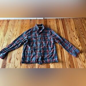 L.L. Bean Women’s Plaid Pajama Shirt - Medium